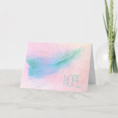 希望勇気付けられるがん支援 カード (正面)