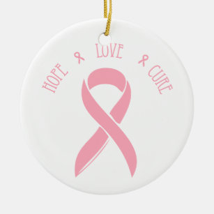 希望愛治療-乳癌のオーナメント セラミックオーナメント