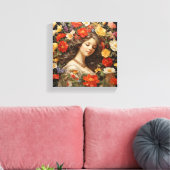 希望感じに満ちた キャンバスプリント (インサイチュ (リビング))