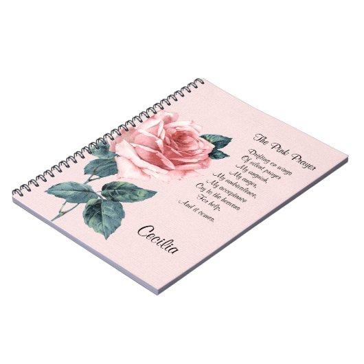 希望感動的と癒しの詩 ノートブック (左側)