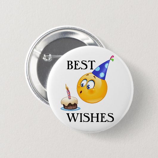 希望最高の 缶バッジ (正面&裏面)