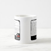 希望無しの20の法律 コーヒーマグカップ (中央)