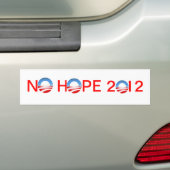 希望無し2012年 バンパーステッカー (車上)