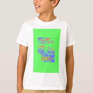 希望統一されたで:一緒に強く – 鮮やか米国 Tシャツ