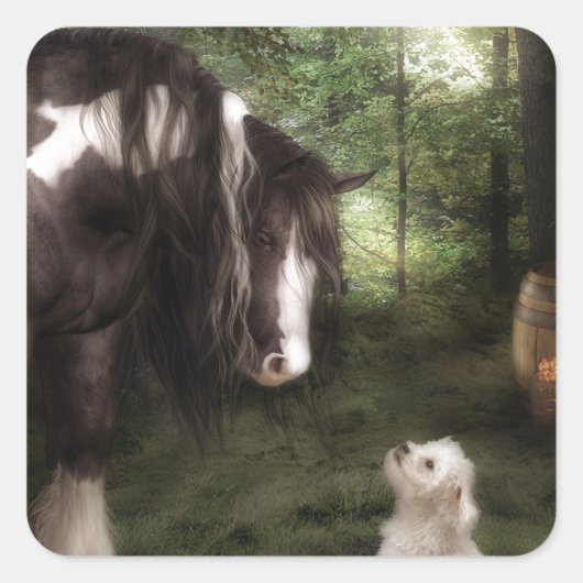 希望遊 スクエアシール (正面)