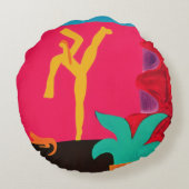 希望1996年のダンス ラウンドクッション (裏面)