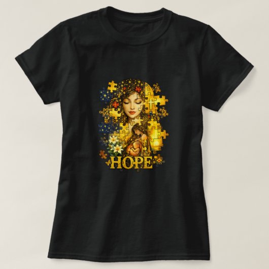 希望1a tシャツ (デザイン正面)