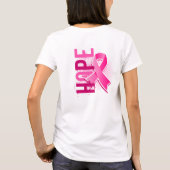 希望2の乳癌 Tシャツ (裏面)
