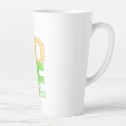 希望 カフェラテマグ (右)