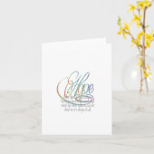 希望 カード (黄色い花)