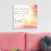 希望 キャンバスプリント (インサイチュ (リビング))