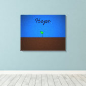 希望 キャンバスプリント (インサイチュ (ウッドフロア))