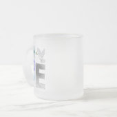 希望 – キリスト教の信仰の感動的マググ フロストグラスマグカップ (正面左)