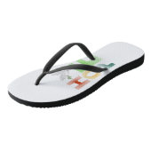 希望 – キリスト教感動的信仰 ビーチサンダル (アングル)