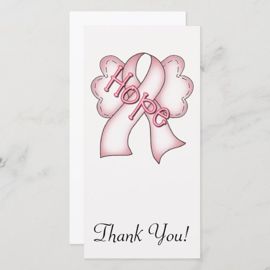 希望 サンキューカード (正面/裏面)