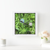 希望 スクエア壁時計 (ホーム)