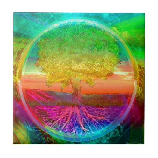 希望 タイル (正面)