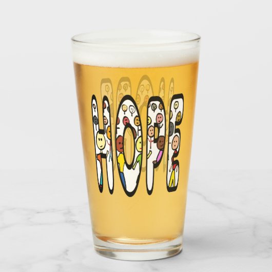 希望 タンブラーグラス (ドリンク正面)