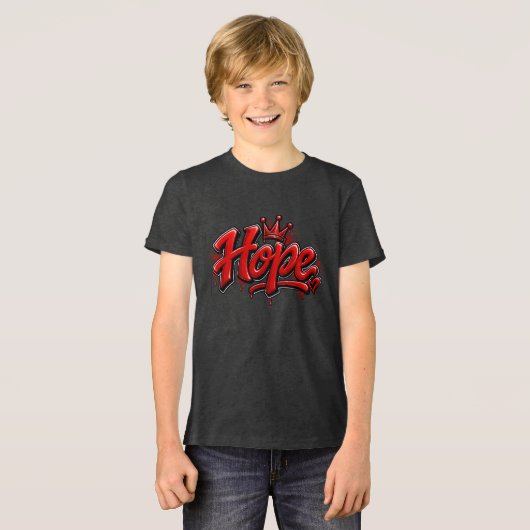 希望 トライブレンドＴシャツ (正面全面)