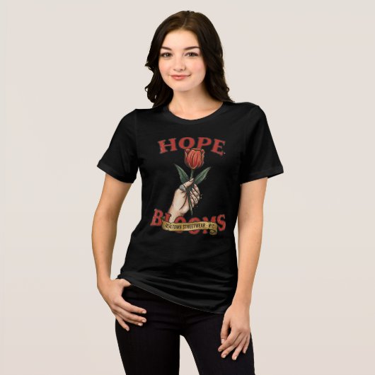 希望!!! トライブレンドTシャツ (正面全面)