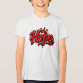 希望 トライブレンドＴシャツ (正面)