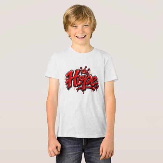 希望 トライブレンドＴシャツ (正面全面)