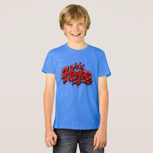 希望 トライブレンドＴシャツ (正面全面)