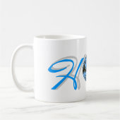 希望-パグ コーヒーマグカップ (左)