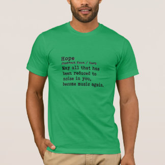 希望:フィット付きクルーネック Tシャツ