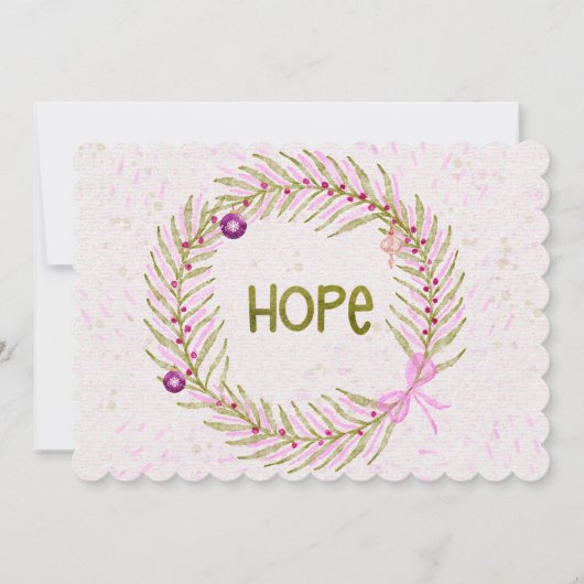 「希望」フラットカード (正面)