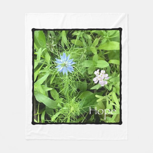 希望 フリースブランケット (正面)