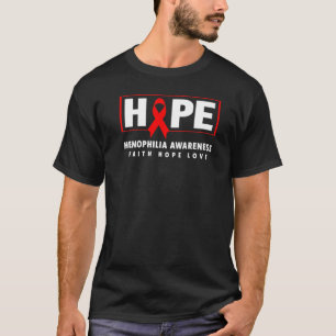 希望 ヘモフィリア Awareness ヘモフィリア Awareness Tシャツ