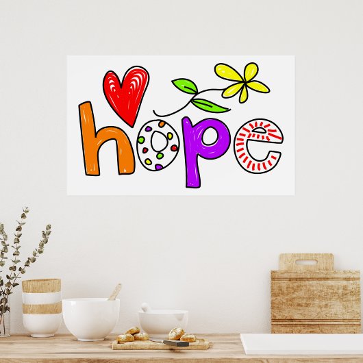 希望 ポスター (キッチン)