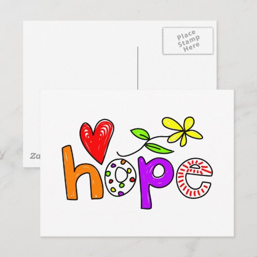 希望 ポストカード (正面/裏面)