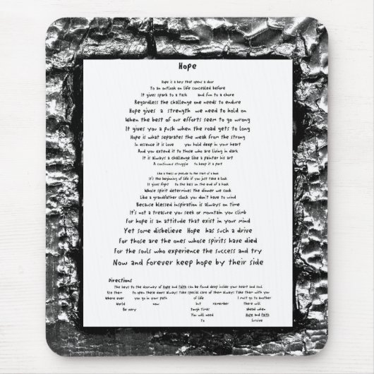 希望 マウスパッド (正面)