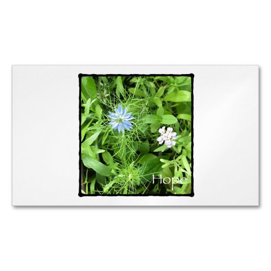 希望 マグネット名刺 (正面)