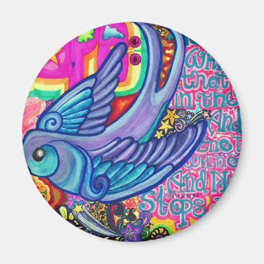 希望。 マグネット (正面)