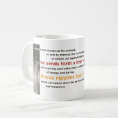 "希望"ロバートF.ケネディMugのさざ波 コーヒーマグカップ (正面左)