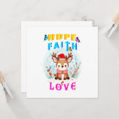 希望 信仰 愛 カード (正面/裏面インサイチュ)