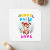 希望 信仰 愛 ノートカード (正面/裏面インサイチュ)