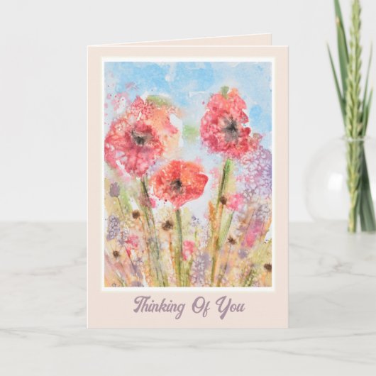 希望　勇気　回復　がん患者カード カード (正面)