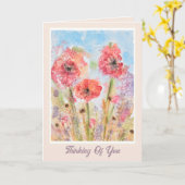 希望　勇気　回復　がん患者カード カード (黄色い花)