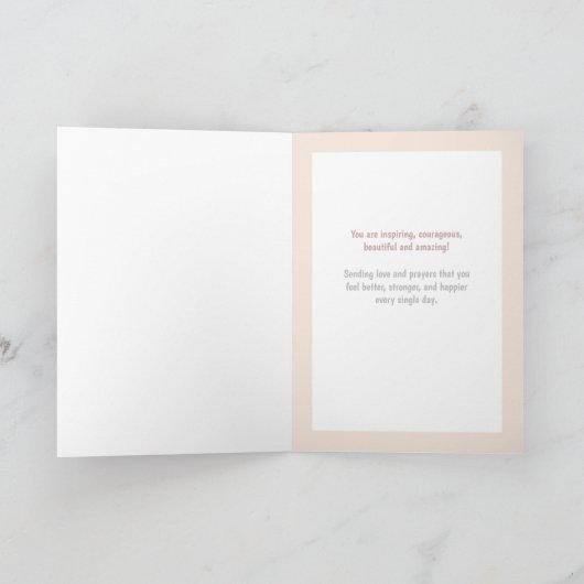 希望 勇気 癌患者 カード (内部)