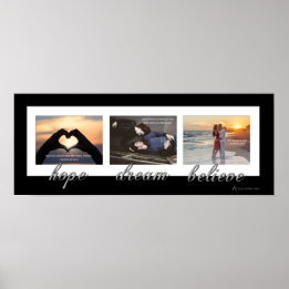 希望、夢、信じる 新婚ポスター ポスター