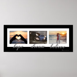 希望、夢、信じる 新婚ポスター ポスター