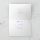 希望、心地よい、癒し、強さ カード (内部)