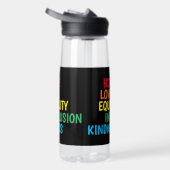 希望，愛，平等，包含，親切，平和 ウォーターボトル (右面)