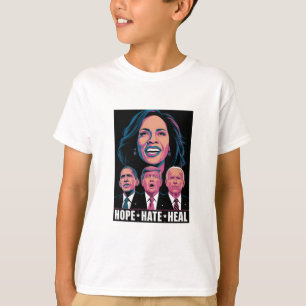 希望 憎しみ 癒し 盛り上がれ カマラ 2024 Tシャツ