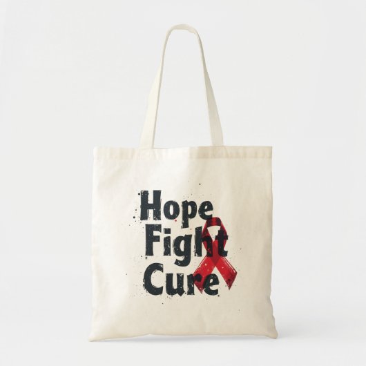 希望、戦い、治療 トートバッグ (正面)