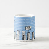 "希望! 無制限の"マグ コーヒーマグカップ (中央)